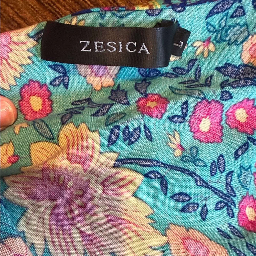 Floral Wrap Maxi Dress Boho style - Picture 4 of 6